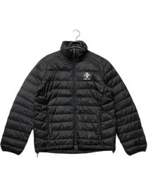 RLX RALPH LAUREN（アールエルエックスラルフローレン）の古着「ロゴプリントダウンジャケット」｜ブラック