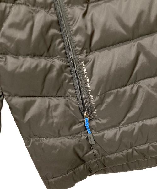 RLX RALPH LAUREN（アールエルエックスラルフローレン）RLX RALPH LAUREN (アールエルエックスラルフローレン) ロゴプリントダウンジャケット ブラック サイズ:SIZELの古着・服飾アイテム