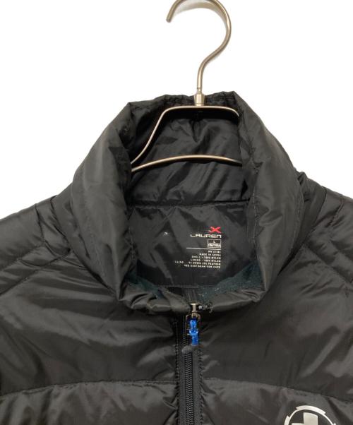 RLX RALPH LAUREN（アールエルエックスラルフローレン）RLX RALPH LAUREN (アールエルエックスラルフローレン) ロゴプリントダウンジャケット ブラック サイズ:SIZELの古着・服飾アイテム