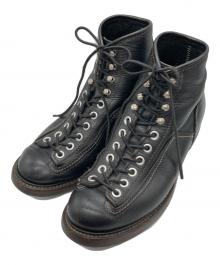 LONE WOLF（ローンウルフ）の古着「カーペンターブーツ」｜ブラック