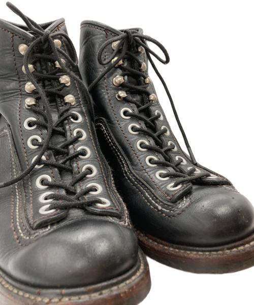 LONE WOLF（ローンウルフ）LONE WOLF (ローンウルフ) カーペンターブーツ ブラック サイズ:size8の古着・服飾アイテム