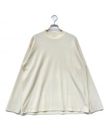 GOOD PEOPLE GOOD STITCHING GOOD PRODUCT（グッドピープル グッドステッチング グッドプロダクト）の古着「ウールブレンドカットソー」｜ベージュ