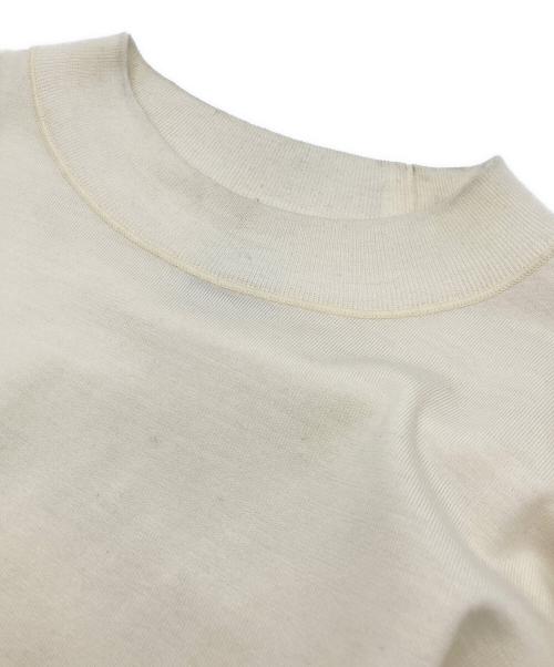 GOOD PEOPLE GOOD STITCHING GOOD PRODUCT（グッドピープル グッドステッチング グッドプロダクト）GOOD PEOPLE GOOD STITCHING GOOD PRODUCT (グッドピープル グッドステッチング グッドプロダクト) ウールブレンドカットソー ベージュ サイズ:SIZE Lの古着・服飾アイテム