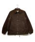 HOUSTON（ヒューストン）の古着「CORDUROY COACH JACKETコーデュロイ コーチ ジャケット」｜ブラウン