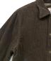 中古・古着 HOUSTON (ヒューストン) CORDUROY COACH JACKETコーデュロイ コーチ ジャケット ブラウン サイズ:SIZEL：5000円