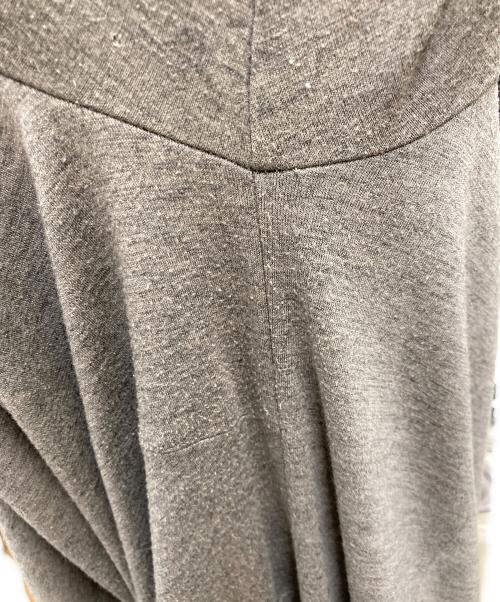 LE CIEL BLEU（ルシェルブルー）LE CIEL BLEU (ルシェルブルー) 半袖ワンピース グレー サイズ:SIZE38の古着・服飾アイテム