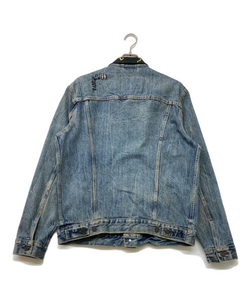 LEVI'S（リーバイス）LEVI'S (リーバイス) フラガールカラーデニムジャケット インディゴ サイズ:Ⅼの古着・服飾アイテム