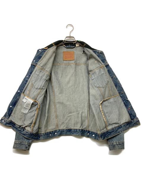 LEVI'S（リーバイス）LEVI'S (リーバイス) フラガールカラーデニムジャケット インディゴ サイズ:Ⅼの古着・服飾アイテム