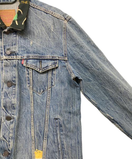 LEVI'S（リーバイス）LEVI'S (リーバイス) フラガールカラーデニムジャケット インディゴ サイズ:Ⅼの古着・服飾アイテム