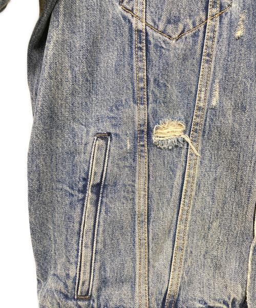 LEVI'S（リーバイス）LEVI'S (リーバイス) フラガールカラーデニムジャケット インディゴ サイズ:Ⅼの古着・服飾アイテム