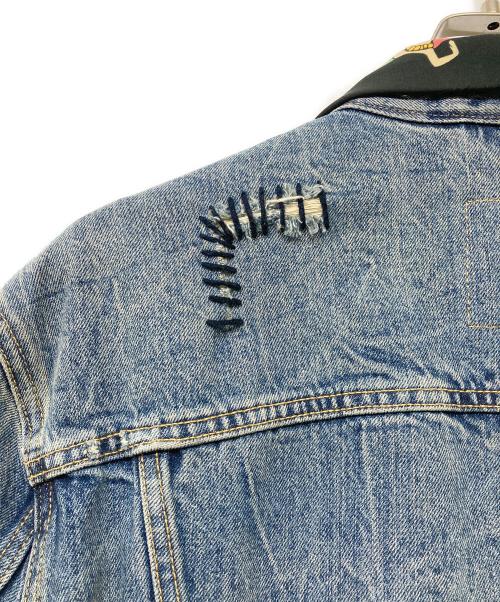 LEVI'S（リーバイス）LEVI'S (リーバイス) フラガールカラーデニムジャケット インディゴ サイズ:Ⅼの古着・服飾アイテム