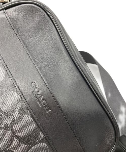COACH（コーチ）COACH (コーチ) シグネチャーPVC レザークロスボディショルダー バッグ ブラックの古着・服飾アイテム