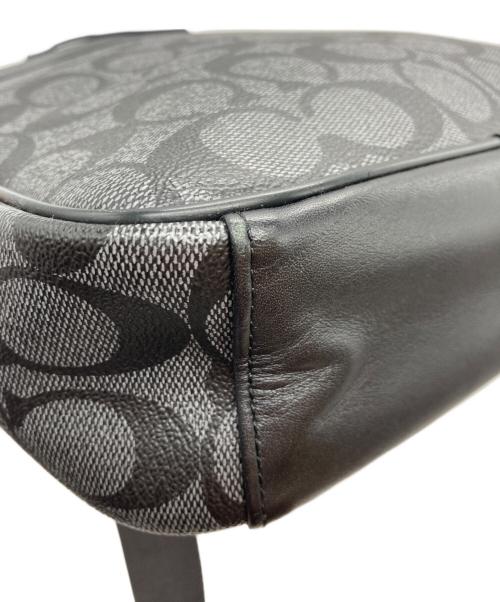 COACH（コーチ）COACH (コーチ) シグネチャーPVC レザークロスボディショルダー バッグ ブラックの古着・服飾アイテム