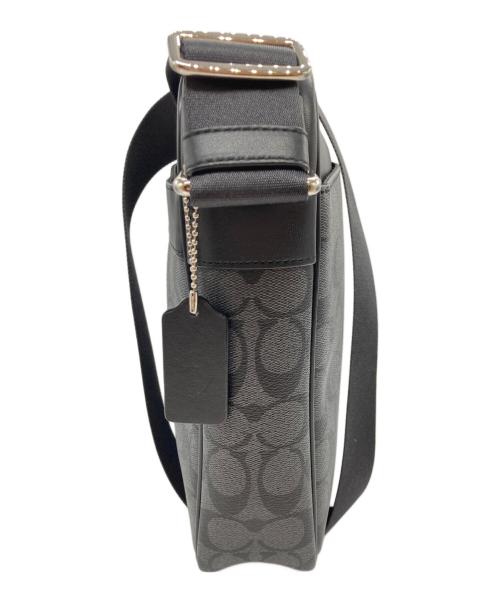 COACH（コーチ）COACH (コーチ) シグネチャーPVC レザークロスボディショルダー バッグ ブラックの古着・服飾アイテム