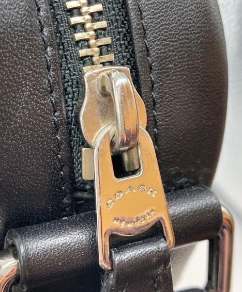 COACH（コーチ）COACH (コーチ) シグネチャーPVC レザークロスボディショルダー バッグ ブラックの古着・服飾アイテム
