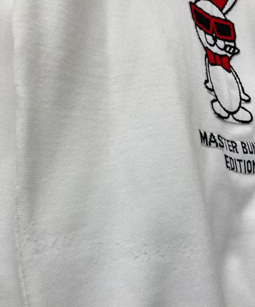 MASTER BUNNY EDITION（マスターバニーエディション）MASTER BUNNY EDITION (マスターバニーエディション) 【SWAGGY BUNNY】天竺 クルーネックニットプルオーバー ホワイト サイズ:4の古着・服飾アイテム