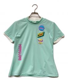MARK&LONA（マークアンドロナ）の古着「Cindy Performance Mock Neck Tee(シンディ パフォーマンス モック ネック ティー)」｜ミント