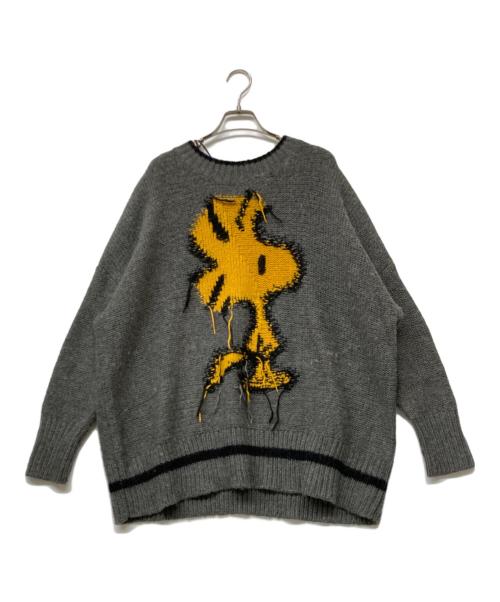 ZARA（ザラ）ZARA (ザラ) ウドッストックセーター グレー サイズ:ｓｉｚｅＳの古着・服飾アイテム