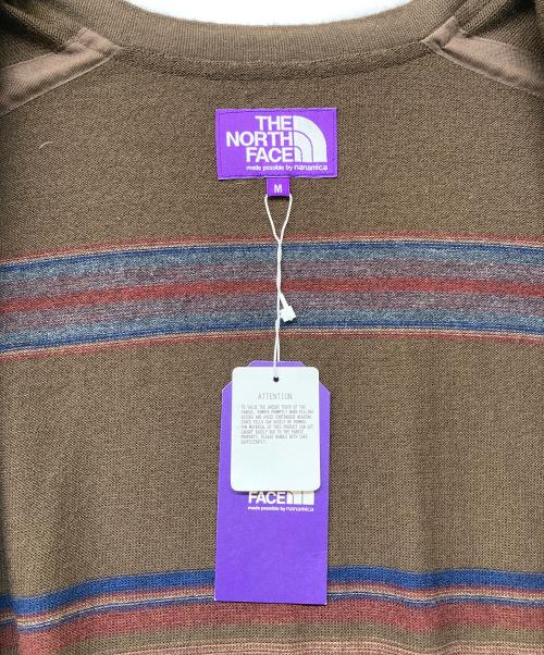 THE NORTHFACE PURPLELABEL（ザ・ノースフェイス パープルレーベル）THE NORTHFACE PURPLELABEL (ザ・ノースフェイス パープルレーベル) Merino Field Striped Cardigan ブラウン サイズ:SIZE M 未使用品の古着・服飾アイテム