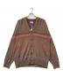 THE NORTHFACE PURPLELABEL（ザ・ノースフェイス パープルレーベル）の古着「Merino Field Striped Cardigan」｜ブラウン