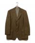 Aquascutum（アクアスキュータム）の古着「ツイードジャケット」｜ブラウン