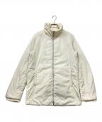 PRADA SPORTSプラダスポーツ）の古着「NYLON PADDING JACKET(ナイロン パディング ジャケット)」｜アイボリー
