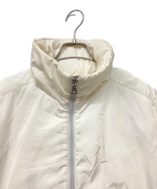 PRADA SPORTS（プラダスポーツ）PRADA SPORTS (プラダスポーツ) NYLON PADDING JACKET(ナイロン パディング ジャケット) アイボリー サイズ:不明の古着・服飾アイテム