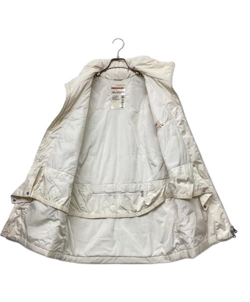 PRADA SPORTS（プラダスポーツ）PRADA SPORTS (プラダスポーツ) NYLON PADDING JACKET(ナイロン パディング ジャケット) アイボリー サイズ:不明の古着・服飾アイテム