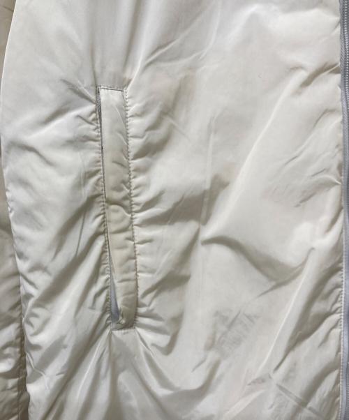 PRADA SPORTS（プラダスポーツ）PRADA SPORTS (プラダスポーツ) NYLON PADDING JACKET(ナイロン パディング ジャケット) アイボリー サイズ:不明の古着・服飾アイテム