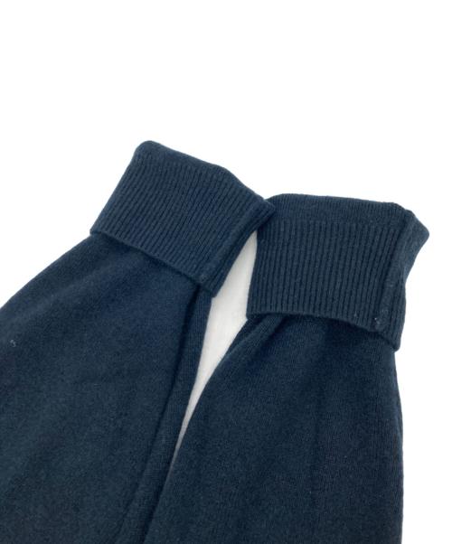 COS（コス）COS (コス) カシミヤニットポロシャツ ネイビー サイズ:sizeMの古着・服飾アイテム