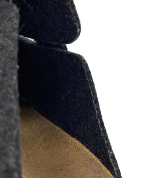 BIRKENSTOCK（ビルケンシュトック）BIRKENSTOCK (ビルケンシュトック) BOSTON ウールフェルトクロッグサンダル チャコールグレー サイズ:size23㎝の古着・服飾アイテム