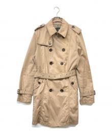 BURBERRY BLACK LABEL（バーバリーブラックレーベル）の古着「ベルテッドトレンチコート」｜ベージュ