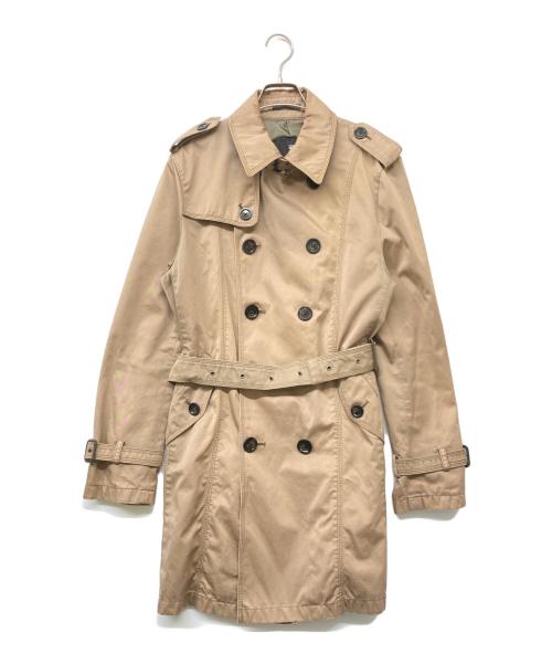 BURBERRY BLACK LABEL（バーバリーブラックレーベル）BURBERRY BLACK LABEL (バーバリーブラックレーベル) ベルテッドトレンチコート ベージュ サイズ:SIZE Lの古着・服飾アイテム