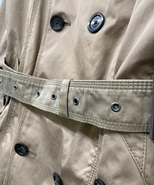 BURBERRY BLACK LABEL（バーバリーブラックレーベル）BURBERRY BLACK LABEL (バーバリーブラックレーベル) ベルテッドトレンチコート ベージュ サイズ:SIZE Lの古着・服飾アイテム