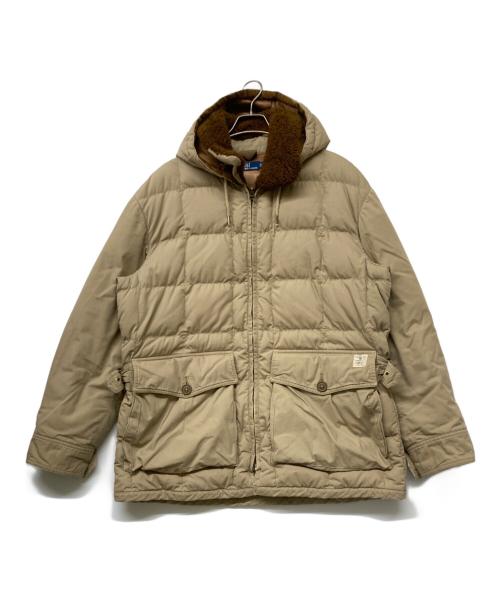 POLO RALPH LAUREN（ポロ・ラルフローレン）POLO RALPH LAUREN (ポロ・ラルフローレン) カラコラムダウンジャケット ベージュ サイズ:sizeXLの古着・服飾アイテム