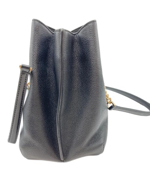 MICHAEL KORS（マイケル・コース）MICHAEL KORS (マイケル・コース) チェーントートバッグ ブラックの古着・服飾アイテム