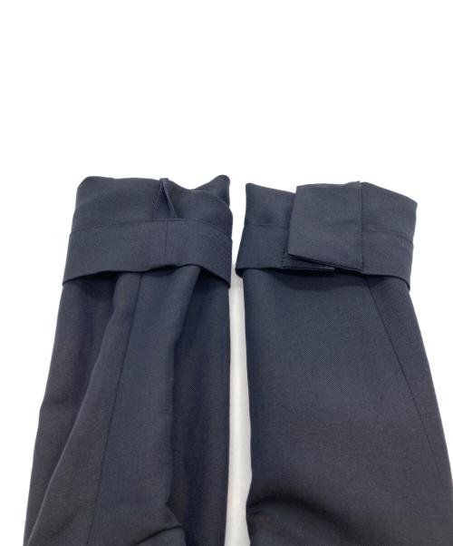 MARGARET HOWELL（マーガレットハウエル）MARGARET HOWELL (マーガレットハウエル) LINEN WOOL HOPSACK(リネン ウール ホップサック) ネイビー サイズ:2の古着・服飾アイテム