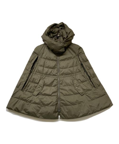 theory luxe（セオリーリュクス）theory luxe (セオリーリュクス) Nasca Charley ダウンポンチョ オリーブ サイズ:SIZE38の古着・服飾アイテム