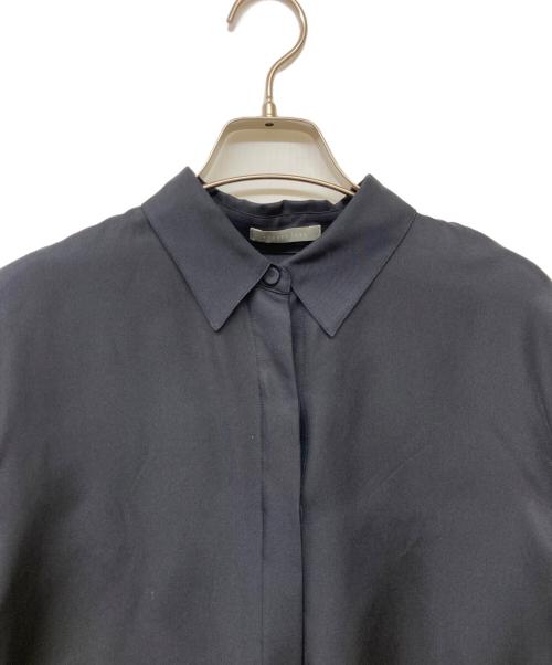 theory luxe（セオリーリュクス）theory luxe (セオリーリュクス) 2AW コンパクト丈 シルクブラウス ブラック サイズ:38の古着・服飾アイテム