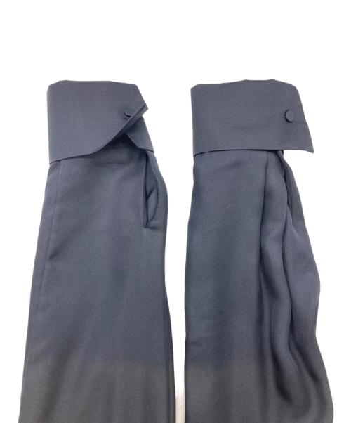 theory luxe（セオリーリュクス）theory luxe (セオリーリュクス) 2AW コンパクト丈 シルクブラウス ブラック サイズ:38の古着・服飾アイテム