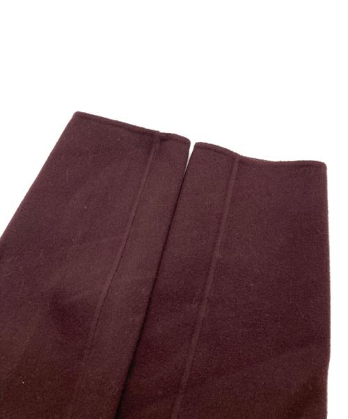 theory（セオリー）theory (セオリー) 23AW カシミヤブレンドダブルフェイスラップコート ブラウン サイズ:SIZESの古着・服飾アイテム