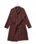 theory（セオリー）の古着「23AW カシミヤブレンドダブルフェイスラップコート」｜ブラウン