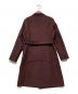 theory (セオリー) 23AW カシミヤブレンドダブルフェイスラップコート ブラウン サイズ:SIZES：15000円