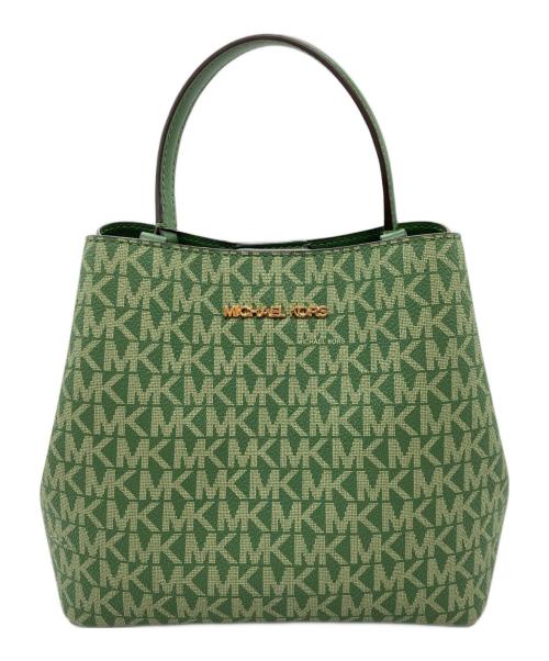 MICHAEL KORS（マイケル・コース）MICHAEL KORS (マイケル・コース) ハンドバッグ グリーンの古着・服飾アイテム