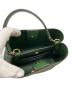 中古・古着 MICHAEL KORS (マイケル・コース) ハンドバッグ グリーン：10000円
