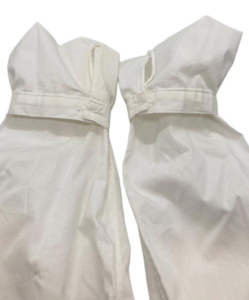 COMME des GARCONS GIRL（コムデギャルソンガール）COMME des GARCONS GIRL (コムデギャルソンガール) ギャザーシャツ ホワイト サイズ:XS 未使用品の古着・服飾アイテム