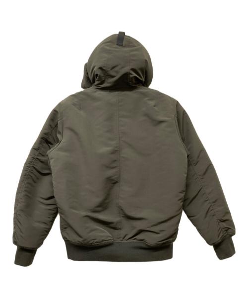 AVIREX（アヴィレックス）AVIREX (アヴィレックス) フーデッドジャケット オリーブ サイズ:SIZELの古着・服飾アイテム