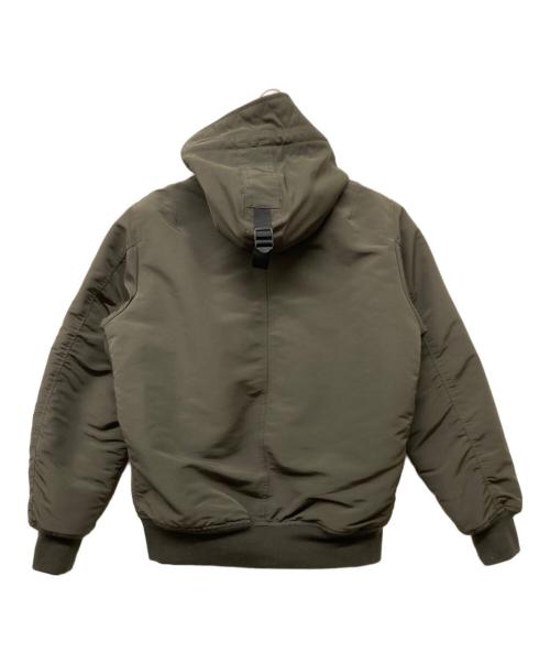 AVIREX（アヴィレックス）AVIREX (アヴィレックス) フーデッドジャケット オリーブ サイズ:SIZELの古着・服飾アイテム