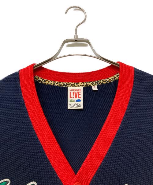 LACOSTE（ラコステ）LACOSTE (ラコステ) COOLCATSセーター ネイビー サイズ:SIZE3の古着・服飾アイテム