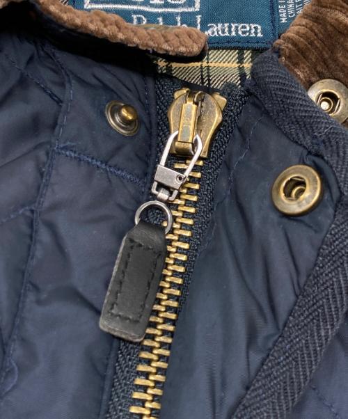 RALPH LAUREN（ラルフローレン）RALPH LAUREN (ラルフローレン) キルティングジャケット ネイビー サイズ:sizeSの古着・服飾アイテム